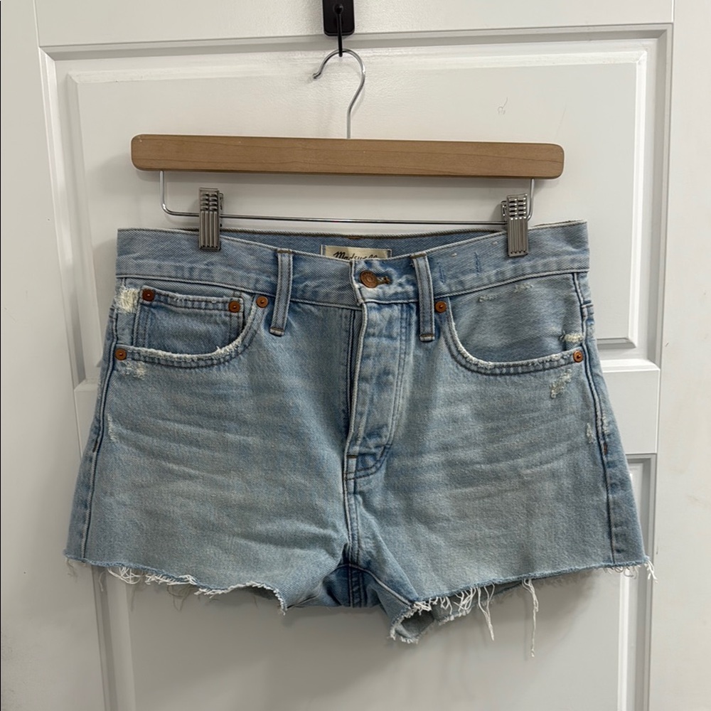 Madewell Relaxed Denim Shorts Size‎ 25 High Rise
